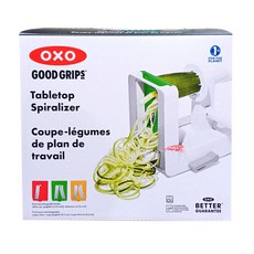 OXO 家庭號蔬果削鉛筆機，含三種刀片，可快速將蔬菜削成麵條形狀, 18 x 31.5 x 20.5cm, 010411, 1個