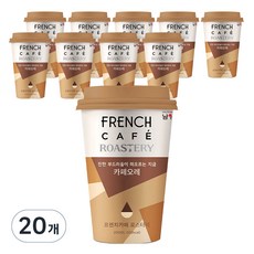 FRENCH CAFE 杯裝咖啡歐蕾, 200ml, 20個