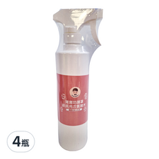 BUBUBOSS 微酸性次氯酸水, 不含酒精/重金屬/防腐劑, 適用於嬰幼兒, 台灣製造, 500ml, 4瓶