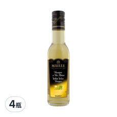 MAILLE 魅雅 白酒醋 250ml – 法國原產, 風味清新, 4瓶