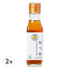 또죠또죠 아이를 위한 건강한 참기름, 고소한맛, 110ml, 2개