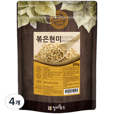 컬러푸드 볶은 현미, 300g, 4개