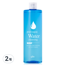 시투와이 퓨어 아쿠아 대용량 워터 클렌징, 2개, 500ml