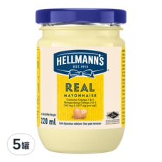 HELLMANN'S 美乃滋 經典原味, 220ml, 5罐
