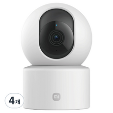 샤오미 1080P Wi Fi 홈캠 CCTV 스마트 카메라 C201 실내용, 4개, MBC57