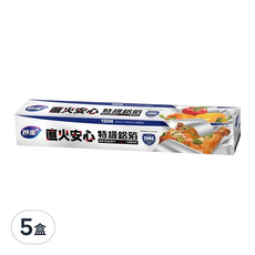 妙潔 直火安心特級鋁箔紙, 3m, 5盒