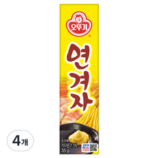 오뚜기 연겨자, 35g, 4개