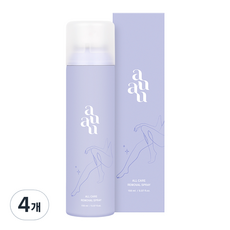 아유아유 올케어 제모 스프레이 제모제, 150ml, 4개