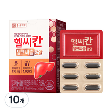 종근당건강 헬씨칸 밀크씨슬 로얄, 30정, 10개