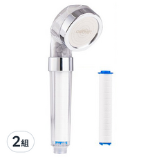 comet 增強水壓過濾蓮蓬頭 + 補充濾芯 2個, 2組