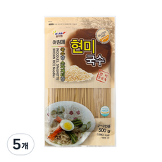 효자원 아침에 현미국수, 500g, 5개