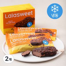 라라스윗 저당 초콜릿 초코바 4p (냉동), 360ml, 2개