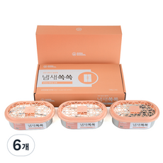 소다스쿨 반복사용 냄새쏙쏙 탈취제 선물세트, 300g, 6개