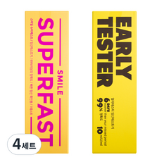 스마일랩 슈퍼패스트 + 얼리테스터 임신테스트기 2종세트, 4세트 4세트