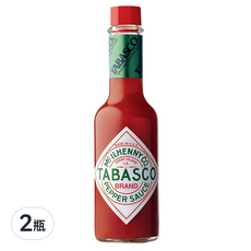 TABASCO 紅椒汁, 美國原裝進口, 清爽夠味, 辣度十足, 全天然原料, 零卡路里, 不含人工添加劑, 不含膽固醇, 低熱量, Tabasco醬汁, 60ml, 2瓶