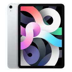 Apple 2020년 iPad Air 10.9 4세대, Wi-Fi+Cellular, 64GB, 실버