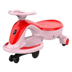PAPAYA KIDS 電動妞妞車，紅色+粉色，兒童滑行玩具，安全材質，鍛鍊平衡感, 紅色 + 粉色, 1個