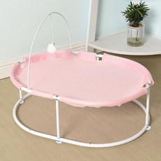 딩동펫 반려동물 베이비 로빙 메쉬 해먹, 핑크, 1개