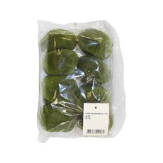 Coupang 中號人造植毛青苔石 Set 8入, 防水形成透明防水薄膜 無色無味綠色環保, 1組
