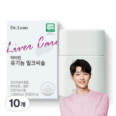 닥터린 유기농 밀크씨슬 30g, 30정, 10개