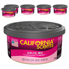 CALIFORNIA scents 車用芳香罐, 科羅納多櫻桃, 6個