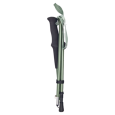 Naturehike 挪客 超輕登山杖 3k 碳纖維鋁合金 4節折疊 184g, 森林綠, 130cm, 1支