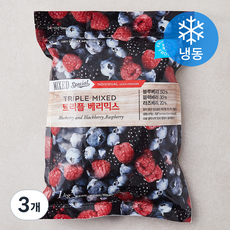 팜앤푸드 트리플 베리믹스 (냉동), 1kg, 3개 1kg × 3개 섬네일