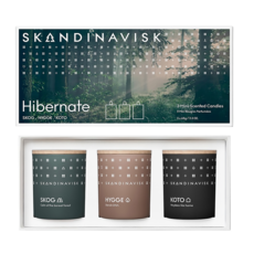 SKANDINAVISK HIBERNATE 香氛蠟燭3件組, 迷你香氛蠟燭, SKOG, HYGGE, KOTO, KOTO 夢中天堂 + HYGGE 永恆時刻 + SKOG 挪威森林, Multi-color