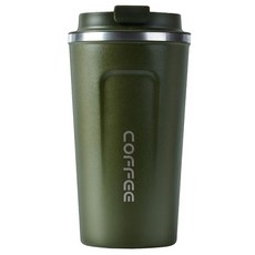 coffee 保溫咖啡杯, 綠色, 1個