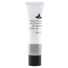 Witch's Pouch 修色CC霜 SPF50+ PA+++ 30ml, 輕透修飾膚色, 輕透修色, 1條