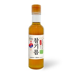 복이네먹거리 통깨로 만든 저온압착 순한맛 국산 맑은참기름, 180ml, 1개