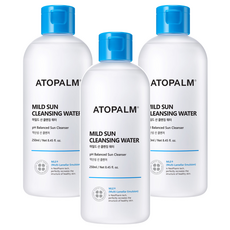 아토팜 마일드 선 유아페이셜 클렌징 워터, 250ml, 3개 250ml, 3개