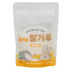 퍼기 유기농 이유식 쌀가루 가루입자, ...