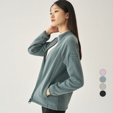zishen 女款基本混色高領絨毛夾克 LSSFNA72