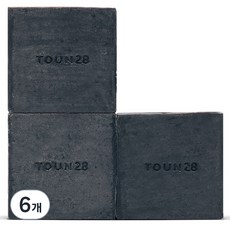 톤28 약산성 샴푸바 S21 검은콩, 100g, 6개