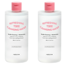 리듀어 리프레싱 타임 클렌징 워터, 400ml, 2개