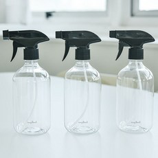 anplant 忠實於基本的噴霧器 500ml, 黑色, 3個