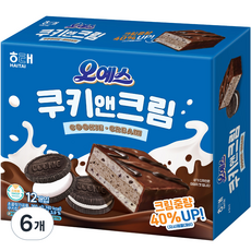 해태제과 오예스 쿠키앤크림, 360g, 6개