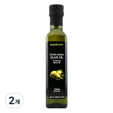 페페브루노 엑스트라버진 올리브오일, 250ml, 2개
