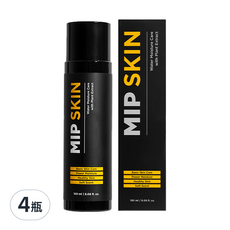 MIP 男士專用保濕爽膚水，含植物萃取物，基礎護膚，6.08液量盎司, 180ml, 4瓶