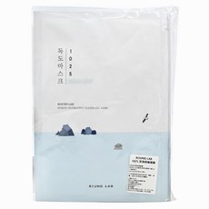 ROUND LAB 獨島 1025 深海舒緩面膜 Set, 涼皮膜布 自然降溫 持久水潤, 8D立體補水 構建保濕屏障, 全綠配方 敏肌安心使用, 30ml, 6片, 1包