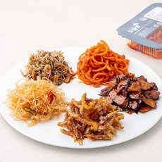 맛다린 호두 멸치조림 90g + 간장오다리조림 120g + 오징어채조림 70g + 진미채 90g + 쥐포채간장조림 90g,