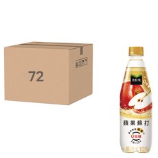 Minute Maid 美粒果 零加糖蘋果蘇打, 500ml, 72瓶