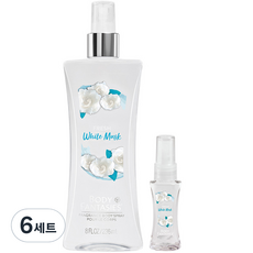 바디판타지 바디미스트 프레시 화이트 머스크 236ml + 29ml, 6세트