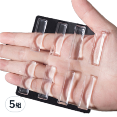 防撞保護貼, 短款3.5 x 1 x 0.2cm, 8條, 3.5 x1 x 0.2cm, 透明, 5組