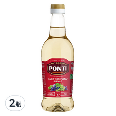 PONTI 白酒醋, 6%酸度, 500ml, 2瓶