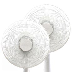 The Zari 束口式電風扇防護罩 Set 2入, 白色, 2組