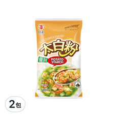 日正食品 優質太白粉, 精選個良素材, 400g, 2包