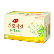 동서 캐모마일 현미녹차, 1.5g, 80개입, 1개