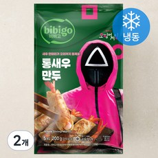 비비고 통새우 만두 (냉동), 200g, 2개